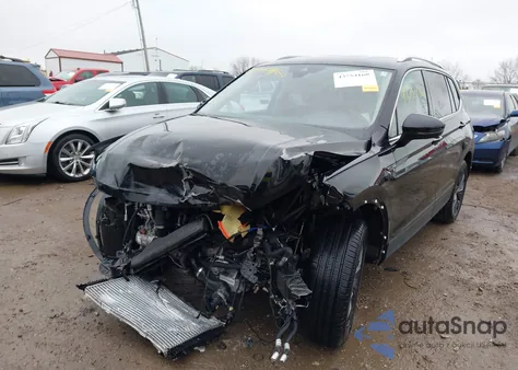 2022 Volkswagen Tiguan 2.0T Se from USA, damaged, VIN 3VV2B7AXXNM016364